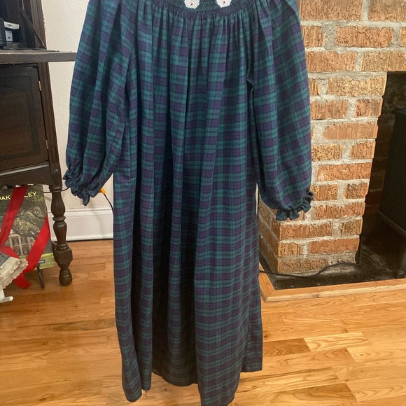 Silly Goose Girls Smocked Dress size 6X - Picture 5 of 14